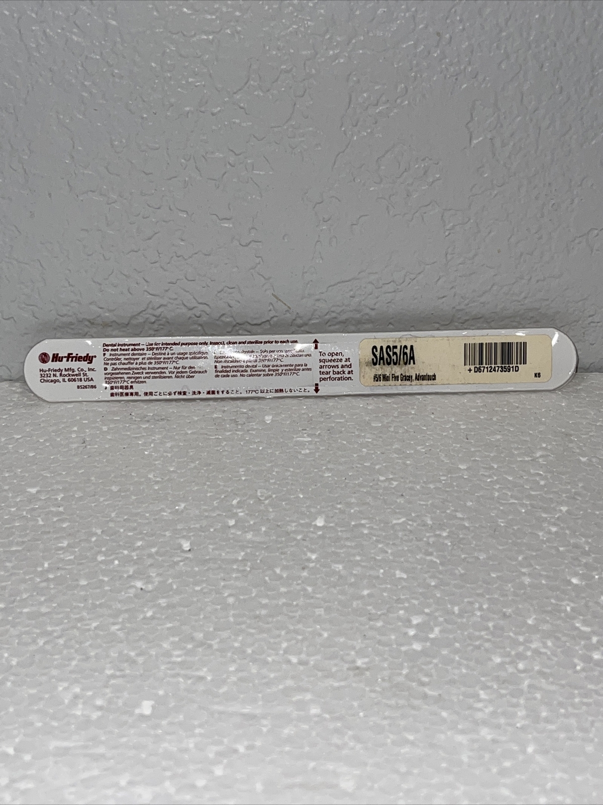 HU FRIEDY Mini Five Gracey Advantouch No.5/6 SAS5/6A