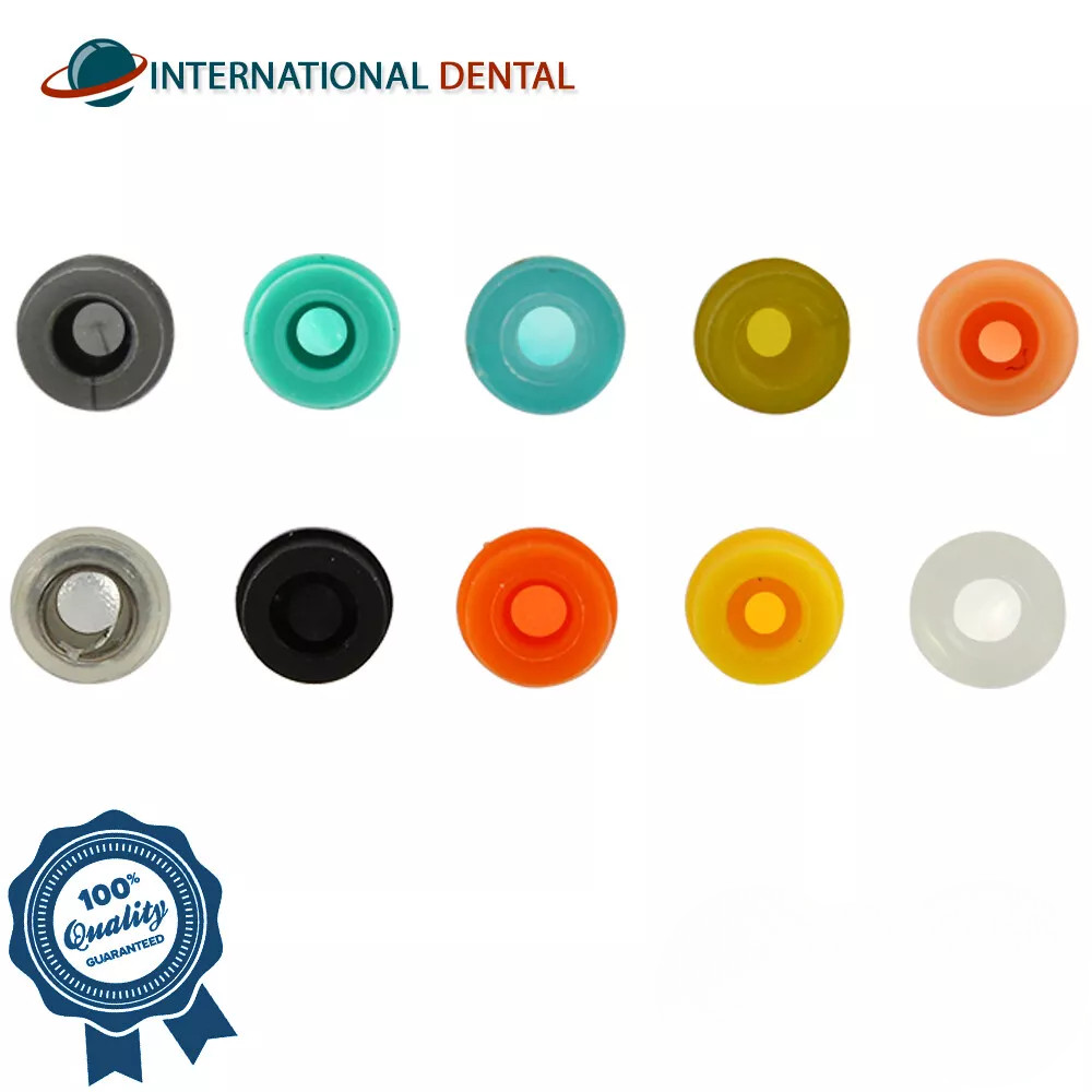 Dental Fixture Micro Full Assortment Kit Silicone Cap For Ball Attachment Large
