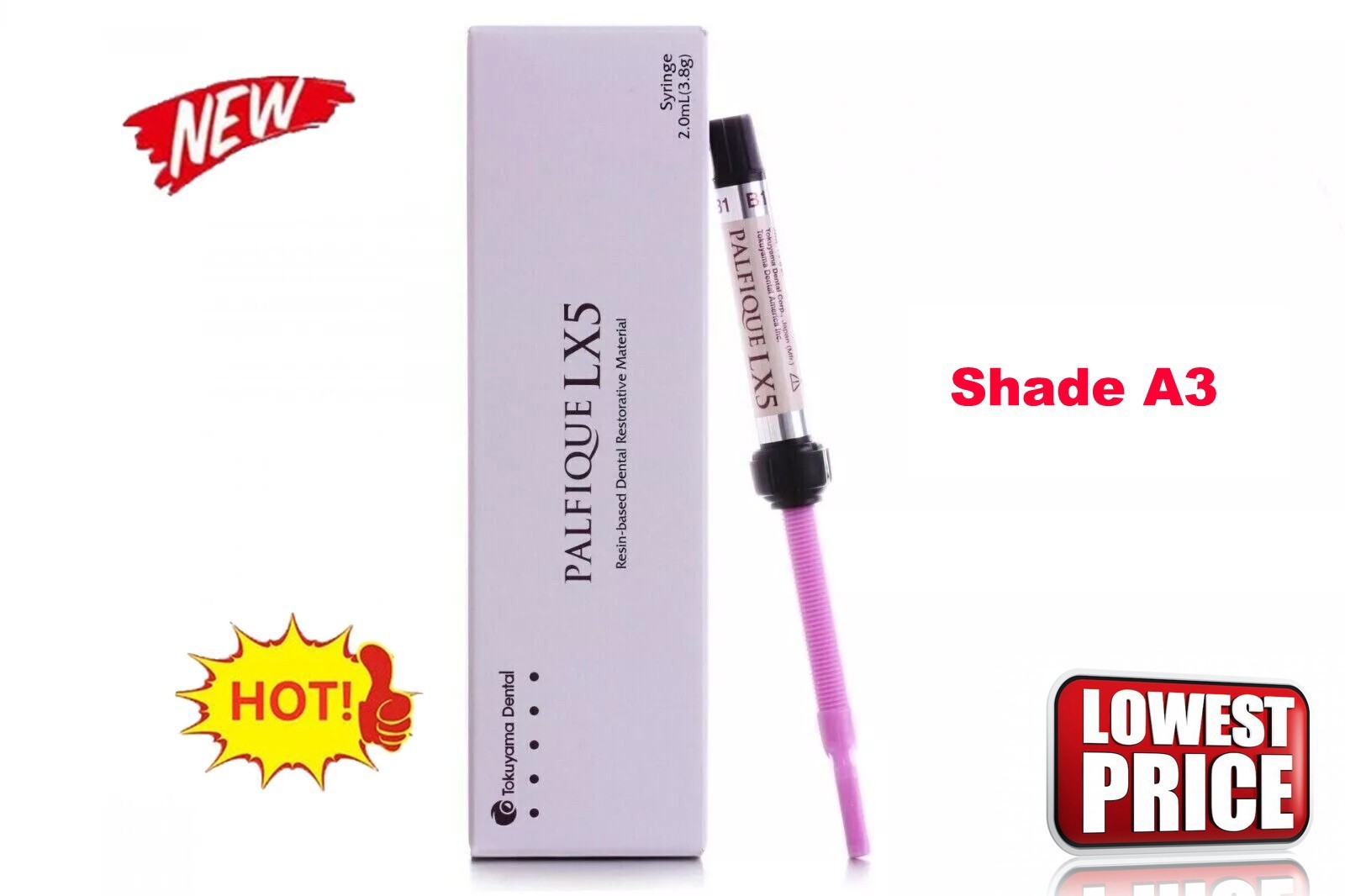 Genuine Dental Tokuyama PALFIQUE LX5 Resin Based Dental Restorative Composite