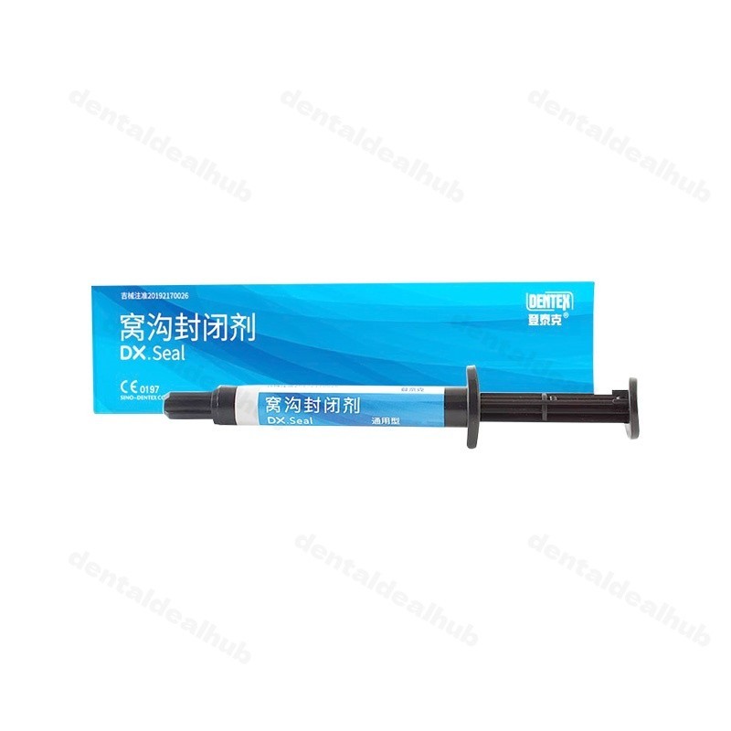 Dentex DX.Seal Pit & Fissure Sealant 2.5g Light-Cure Fluoride Releasing