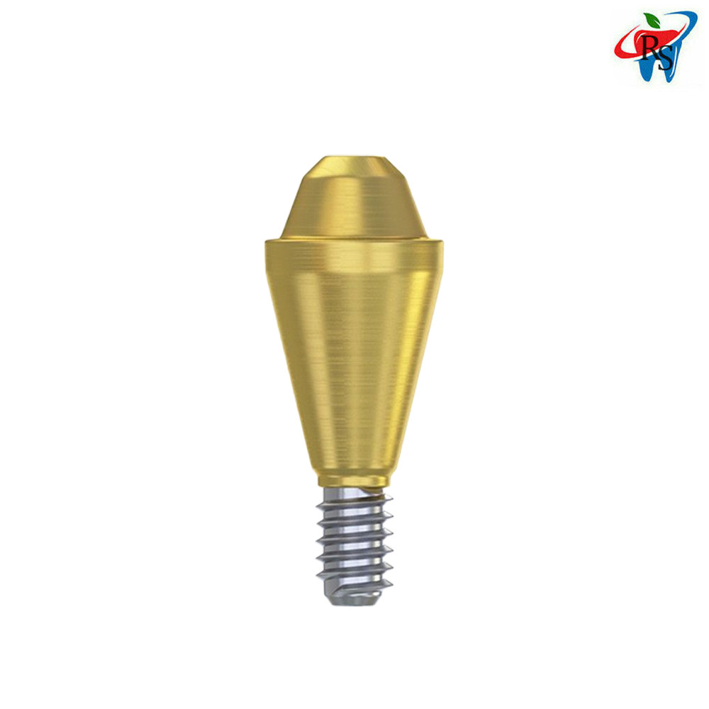 10 Prosthetic Straight Multi Unit 1.6 NP Conical Connection 2.25 Dental Titanium