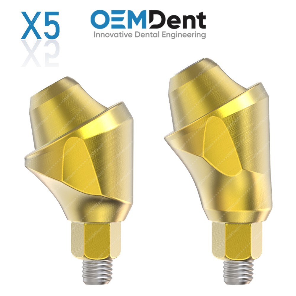 X5 Angulated Multi Units 1.4 Slim Platform 30° Titanium Fixation Dental Screw