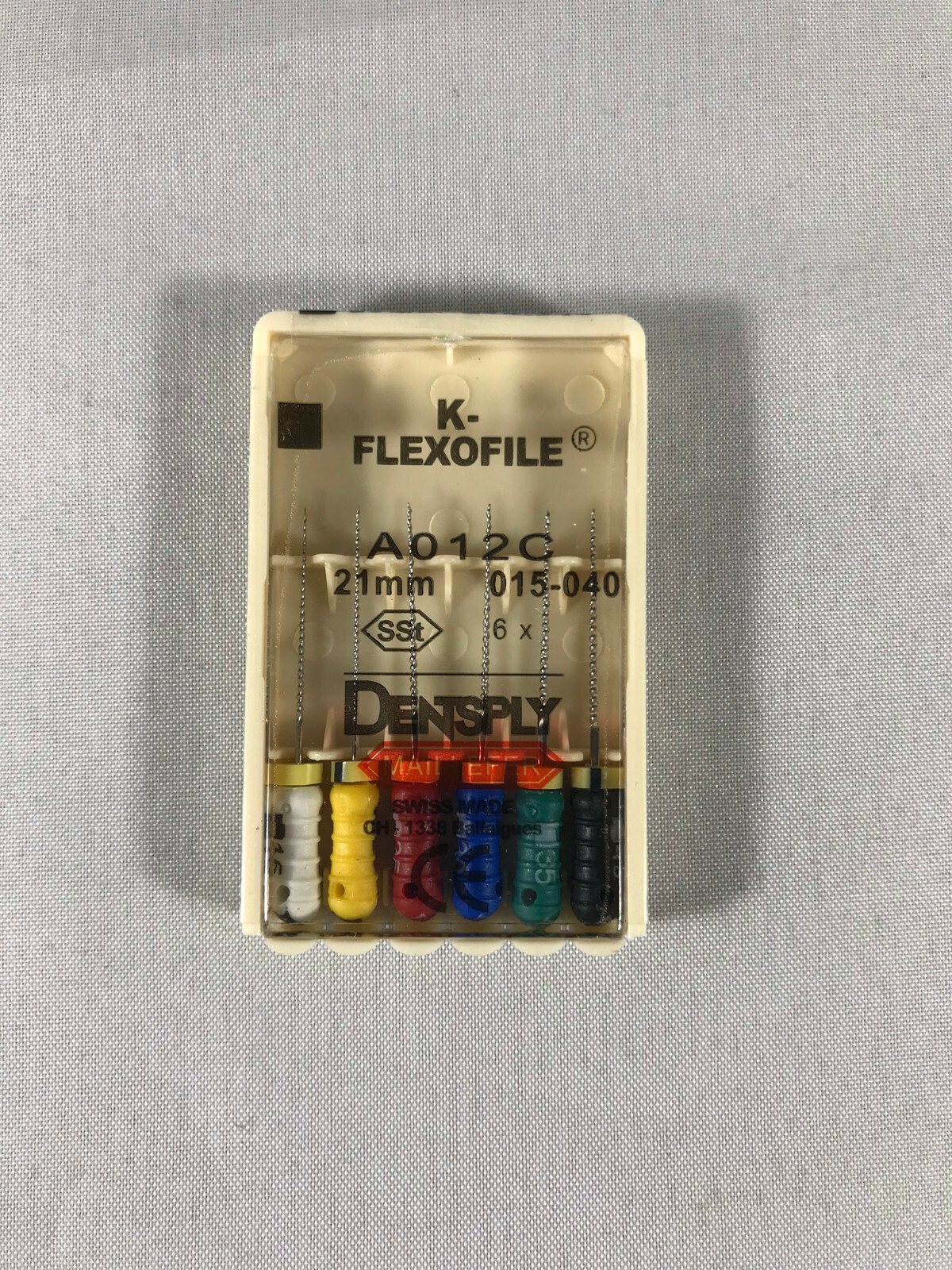 Dentsply Maillefer K-Flexo SS file Endodontic 21mm All sizes 30 files/pk