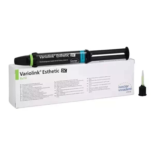 Ivoclar Vivadent 666119 Variolink Esthetic DC Luting Cement 5gm Neutral Shade