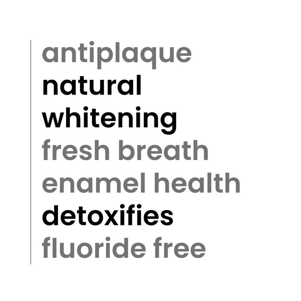 Fang Natural Toothpaste|Teeth Whitening | (Pack of 2 , Activated Charcoal) n688