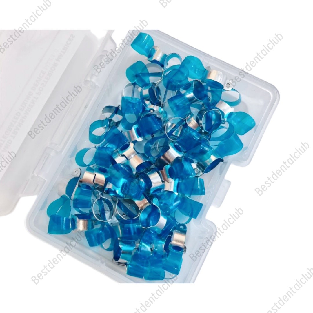 Dental Blue Posterior Matrices Ring Molar Premoar Matrice Strips M12 1.0 USA