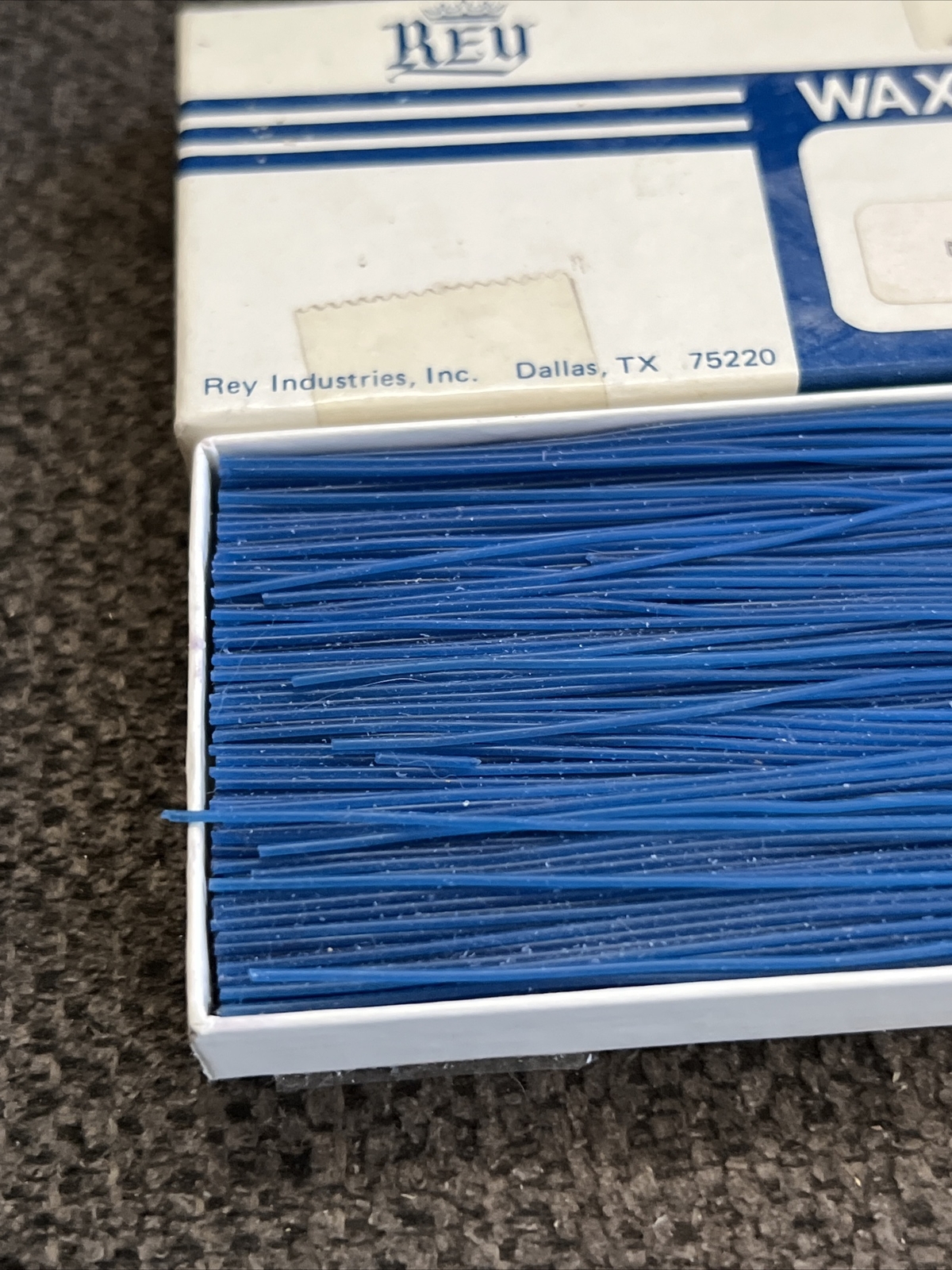 Vintage Rey Wax Wires 20 Gauge Round 167-701-020 1/1 On eBay NEAR FULL/ Full