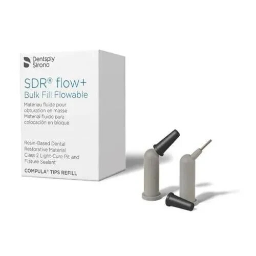 Dentsply SDR Posterior Bulk Fill Flowable Base 15 Compula Tips Universal shade