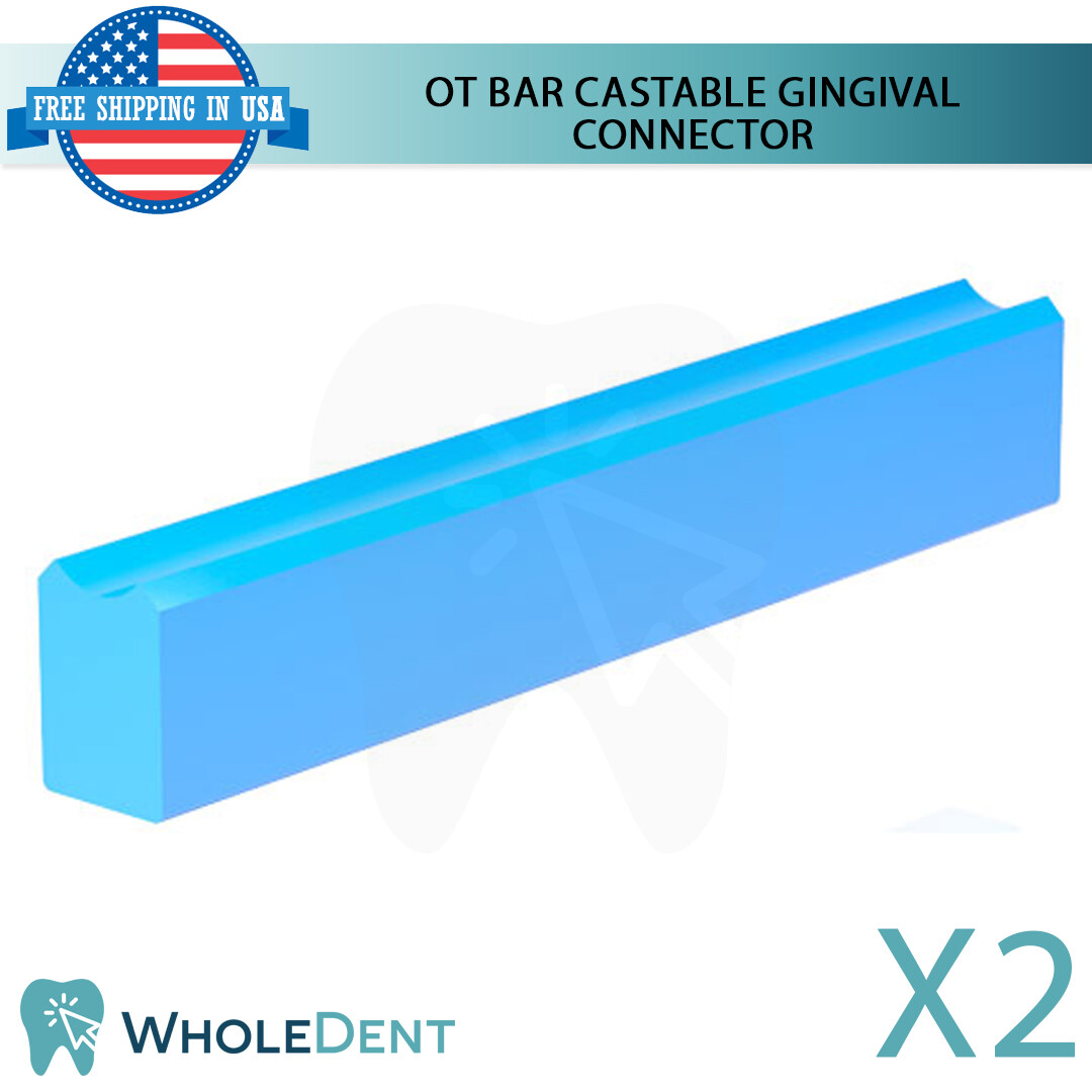 OT Bar Multiuse Overdenture Restoration Attachment Kit Dental Implant Lab