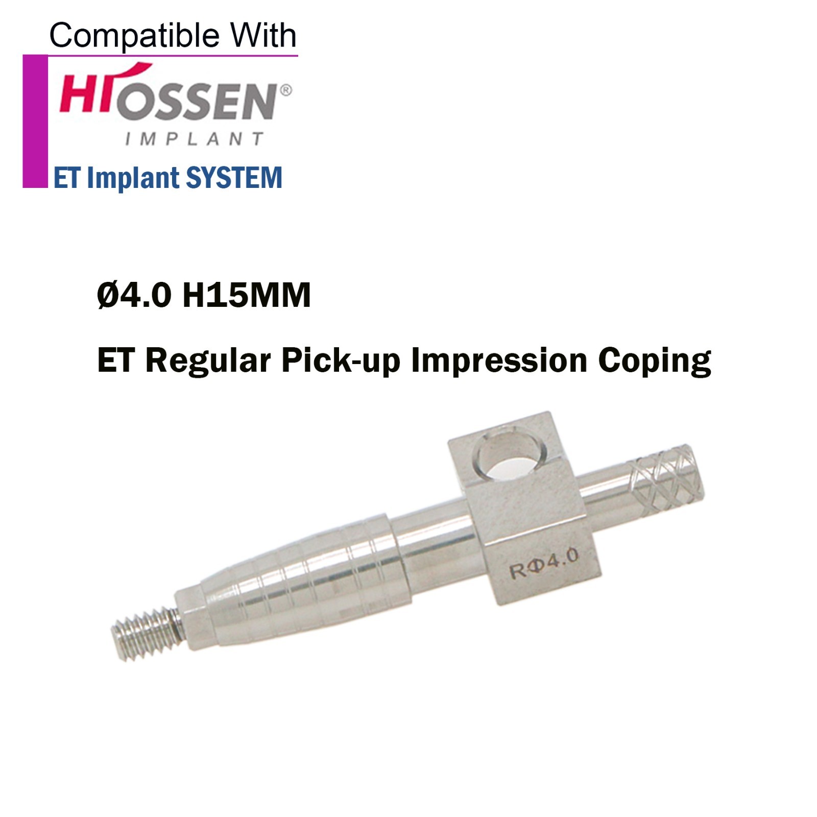US Dental Fits Hiossen Osstem Scanbody Transfer Impression Coping Open Tray M/R