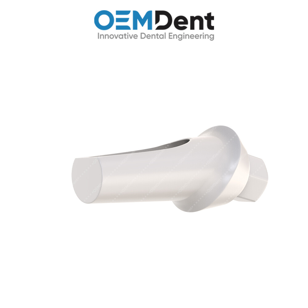 Peek Temporary Anatomic Angled Prosthetic 25° – Alfa Gate® Int Hex Compatible