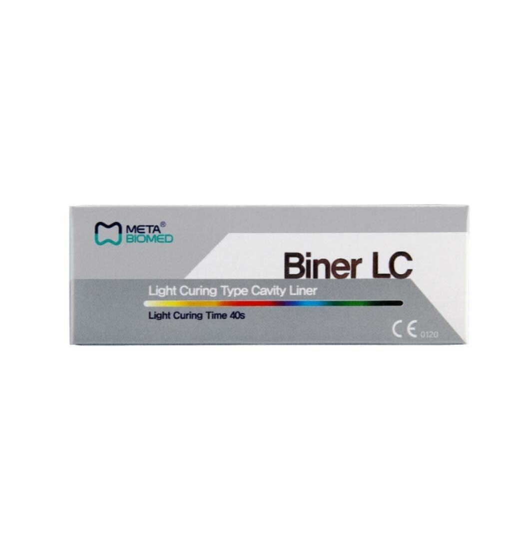 Meta Dental Biner LC Light Cured Radiopaque Fluoride Releasing Cavity Liner
