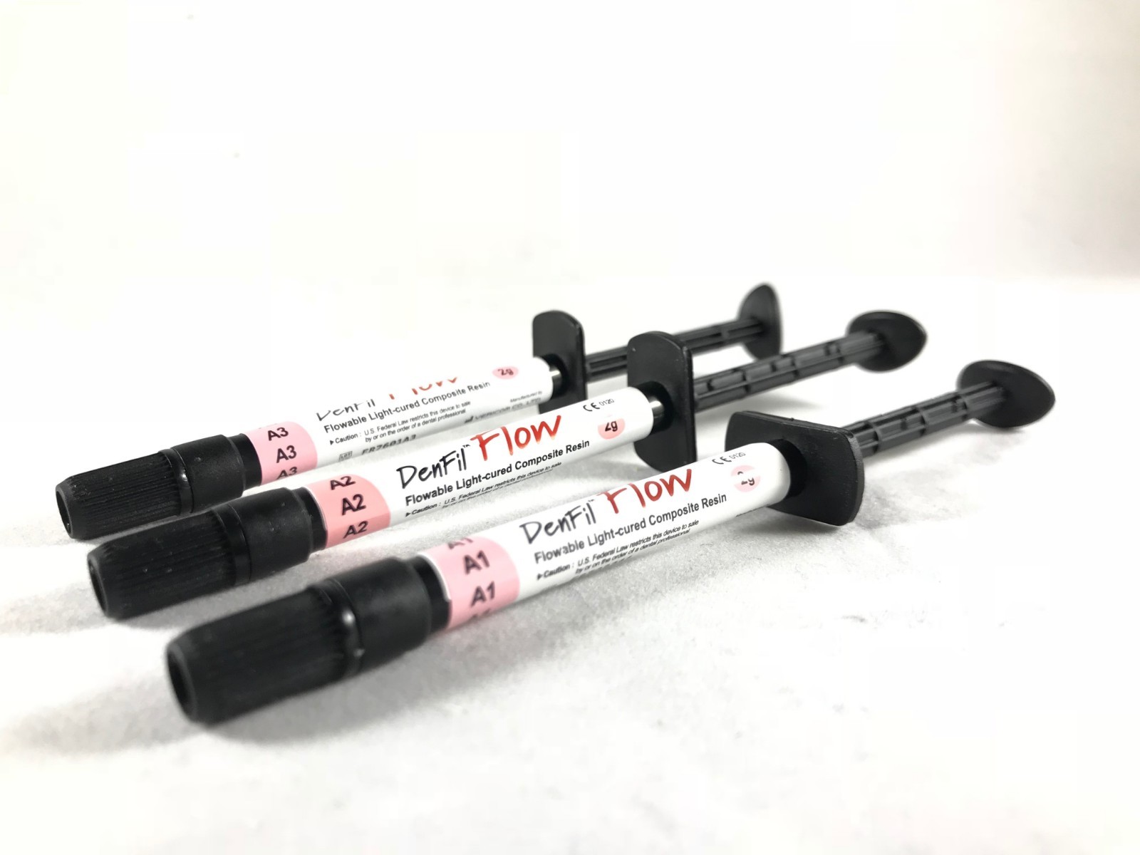 VERICOM DenFil Flow Flowable Composite Syringes 2 GM Syringes A1 FRESHH