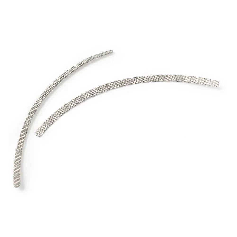 2Pcs/Pack Dental Ortho Lingual Retainer Backing Mesh Base Wire Universal 1.2/2.0