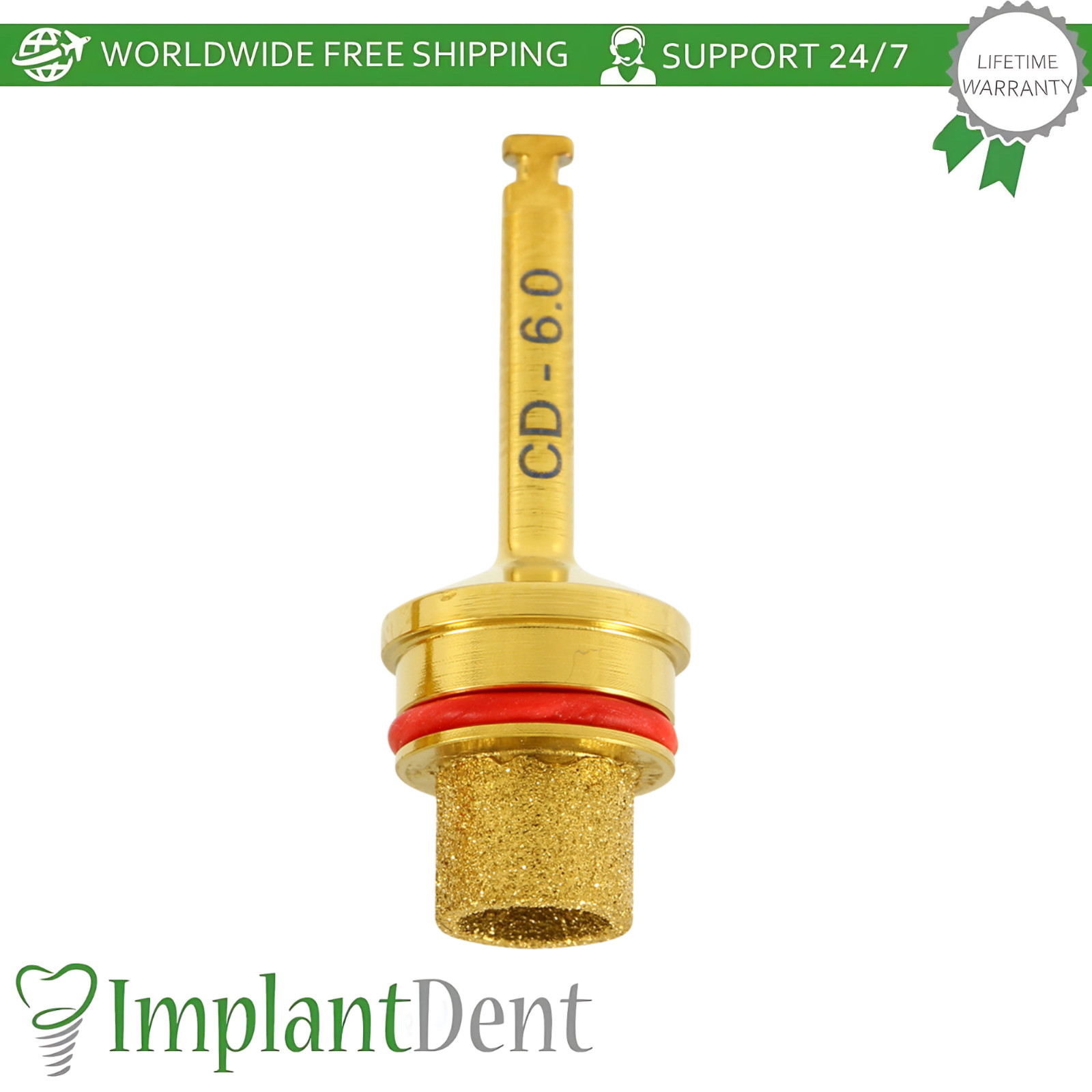 Dental Diamond Lateral Approach Core Drill Slnus Lift Stainless Steel Tool