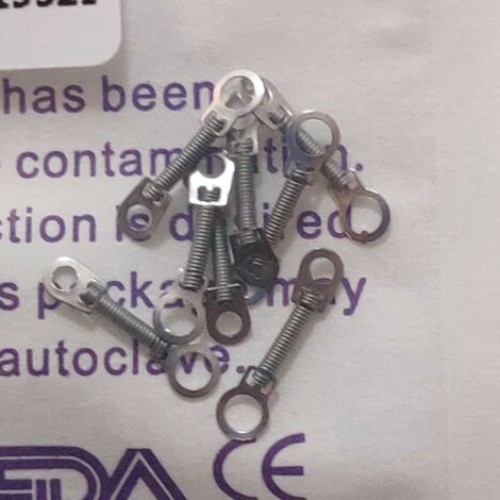 50 Packs Dental Orthodontic Niti Alloy Closed Coil Spring 010 012inch 6/9/12mm