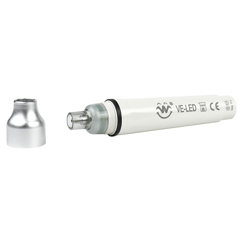 Dental Ultrasonic Piezo Scaler Handpiece With LED Handpiece Fit EMS / Woodpecker
