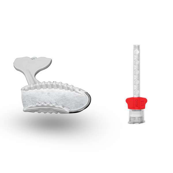 DIBT 35 Posterior Side Stainless-Steel Bite Trays & 48 Medium Body Mixing Tips
