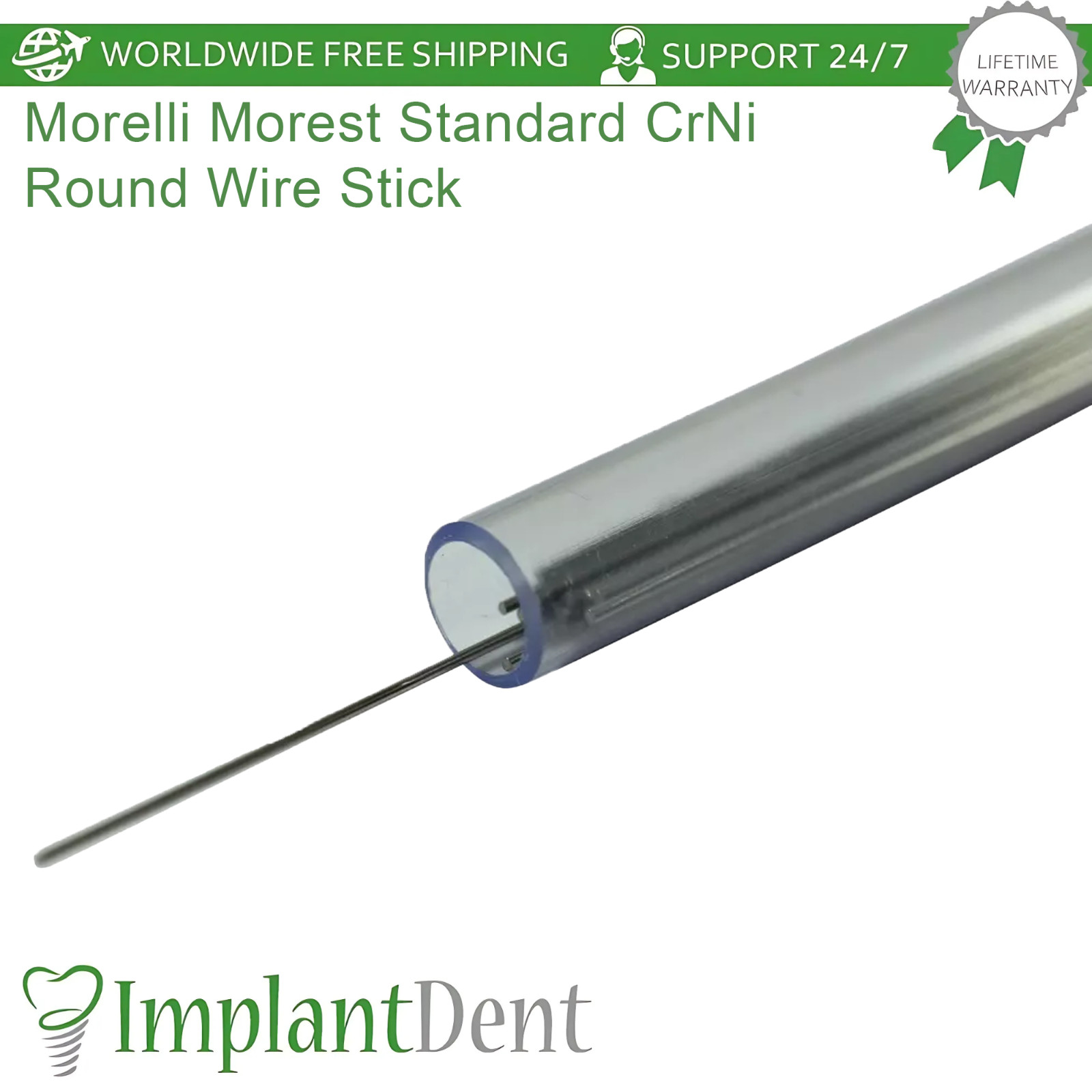 Dental Morest Standard CrNi Round Wire 10pcs Orthodontic Teeth Positions Guide