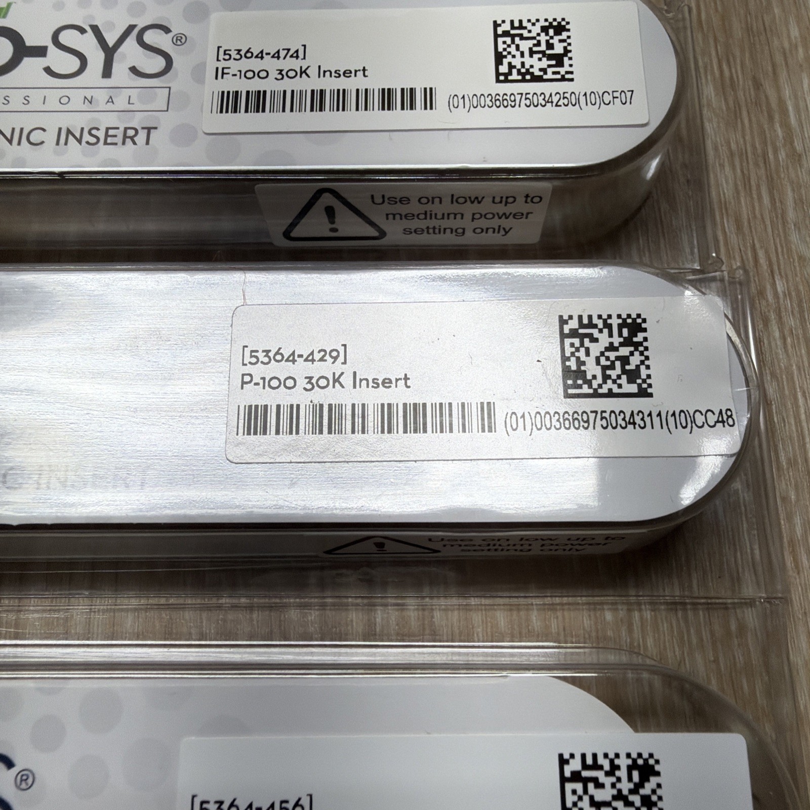 4 Benco Dental Pro-Sys Professional Ultrasonic Insert 5364-456 429 474 492 30k