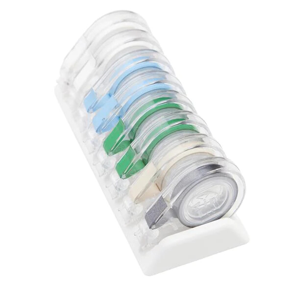 Zirc E-Z ID Tape System Pastel Color Code Dental Vet Instrument Complete 70Z305