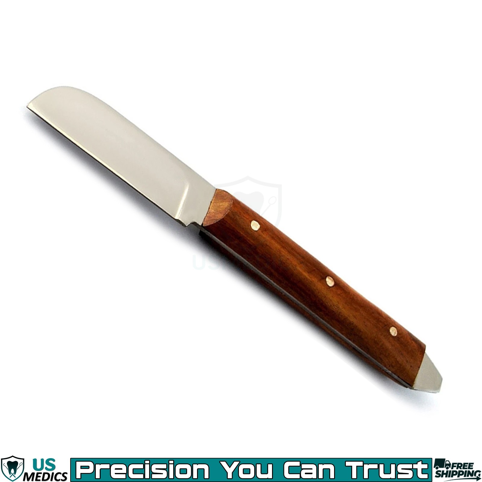 Dental Laboratory Plaster Alginate Knife Wood Handle Cutting Waxing & Modelling