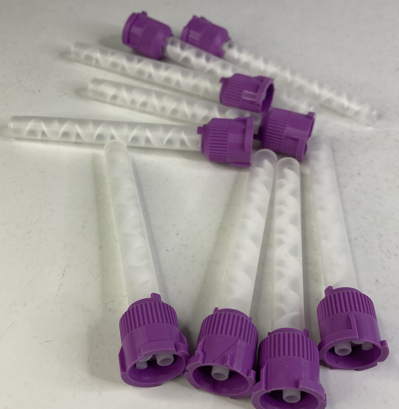 Genuine MIXPAC Dental Impression Mixing Tips 48 pcs Purple 7.5mm 1.1 Ratio_MT131