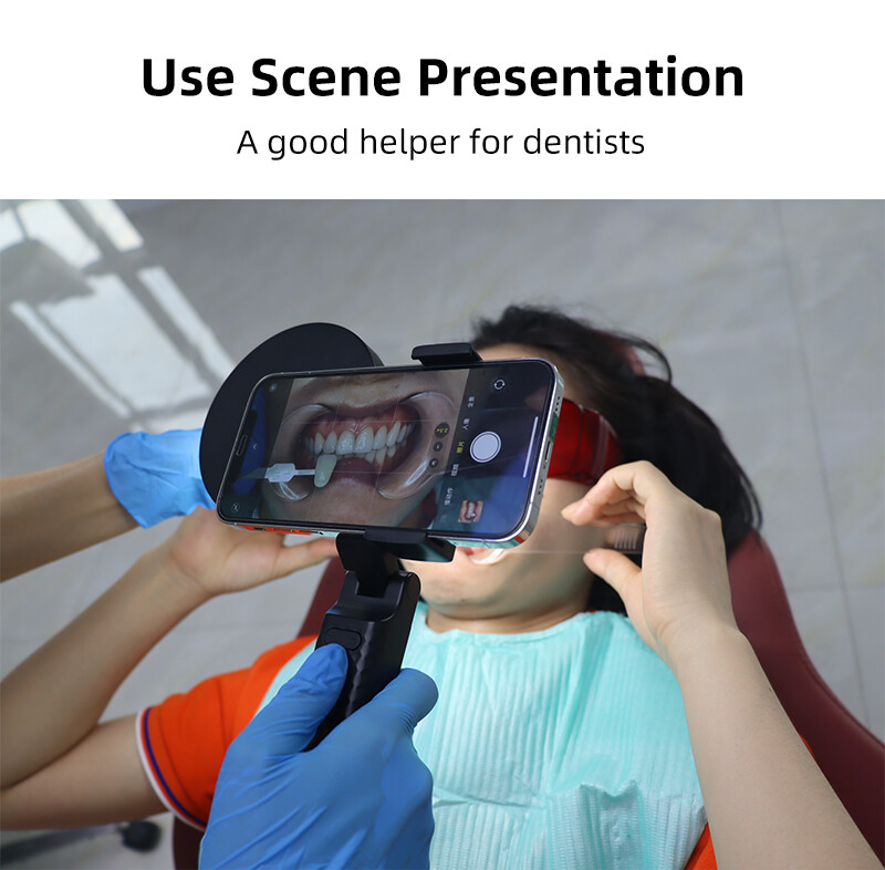 Dental Photography Equipment Mobile 18 LEDs Flash Light Oral Photo Filling Light