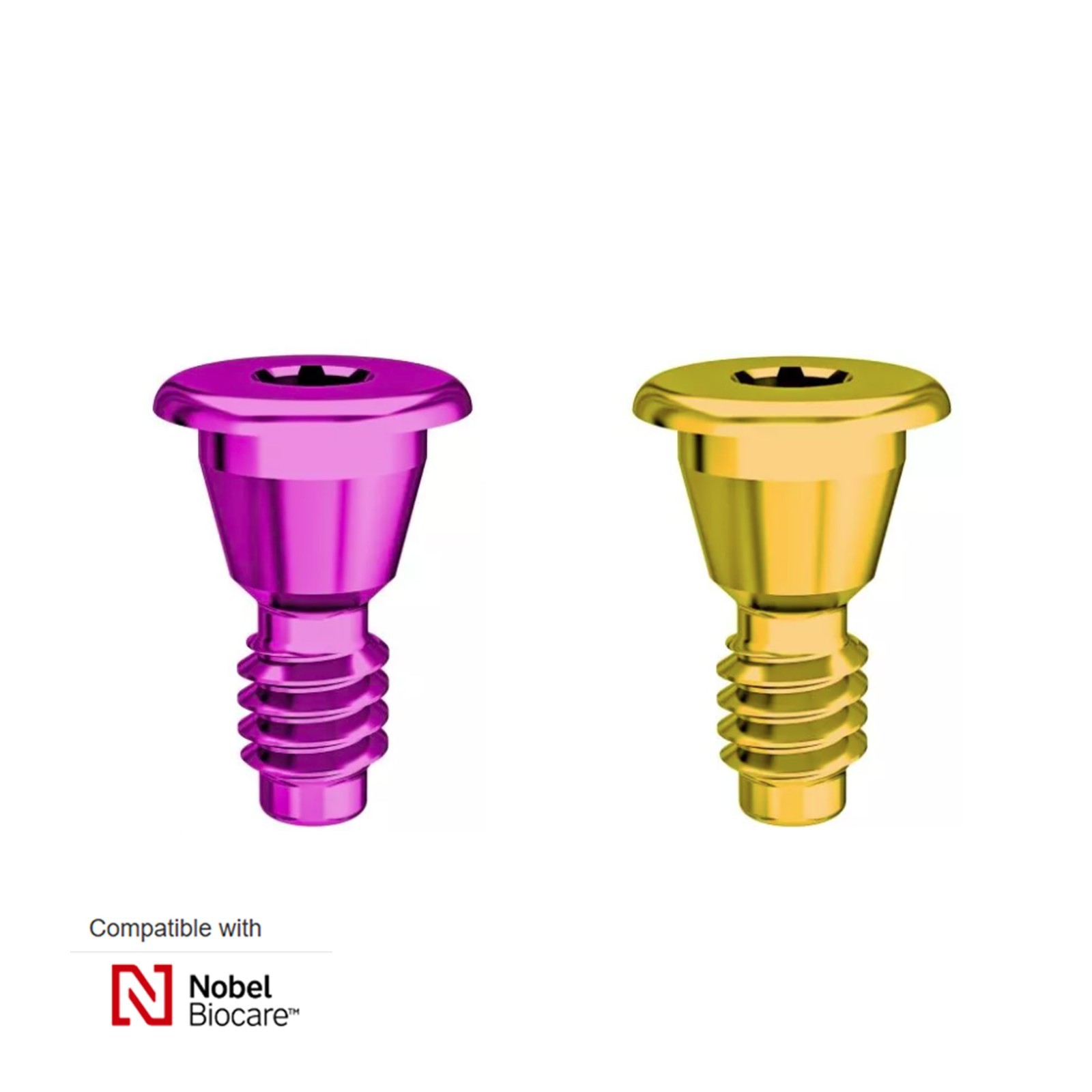 Ti Healing Cap Abutment Fits ITI Straumann Nobel Hiossen OSS DIO Implant system