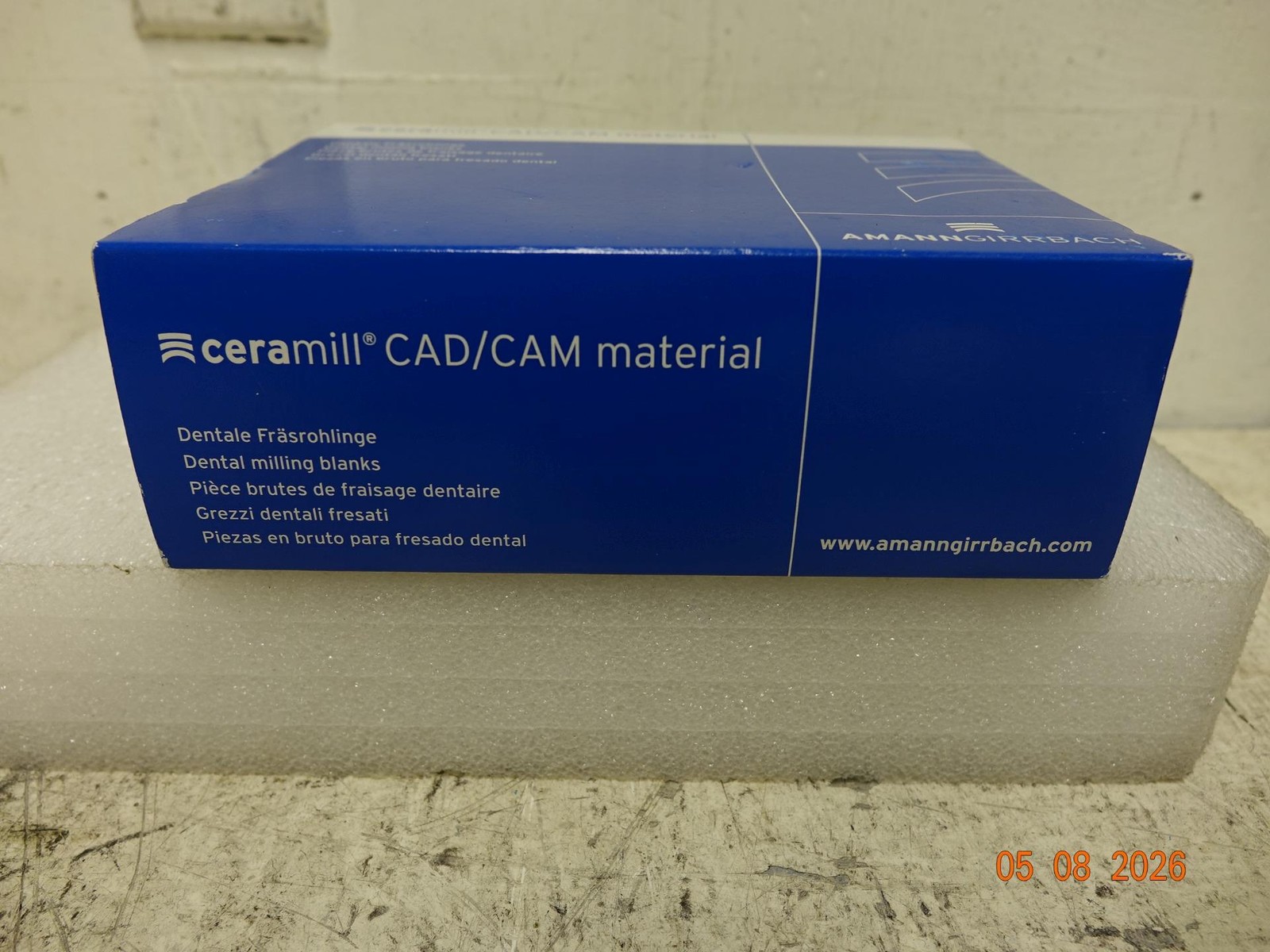 Ceramill Zolid Zirconia Disc 98mm X 14N ~ Sealed New ~ REF: 760248