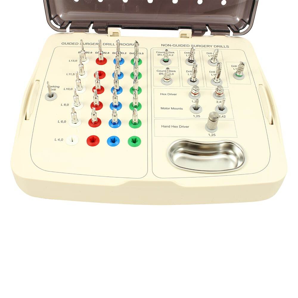 1pcs Dental Guided Surgery Drills Kit Surg ical Tool Impl ant