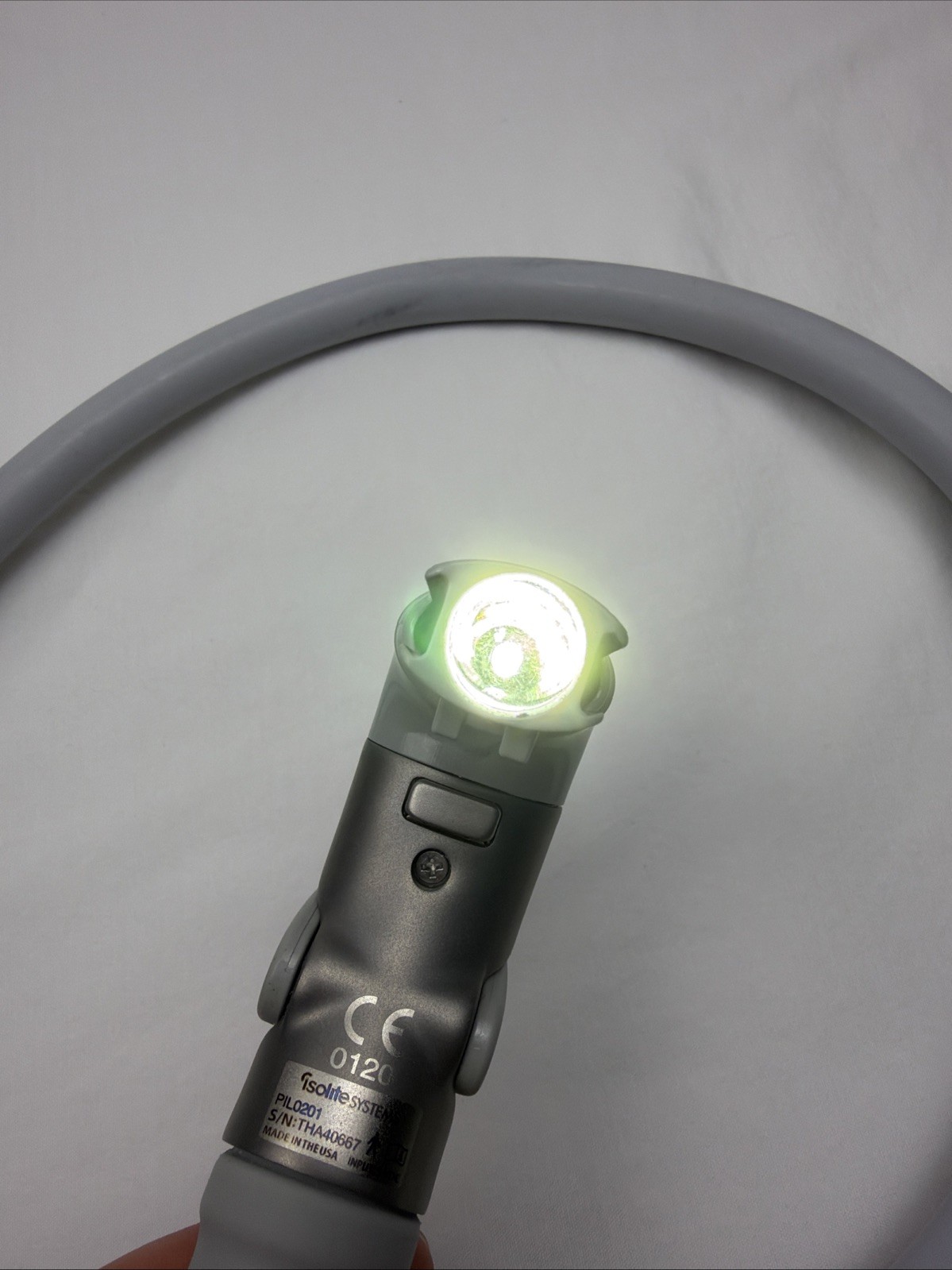 Isolite Dental Suction W/ Light TESTED w/ Power Cord