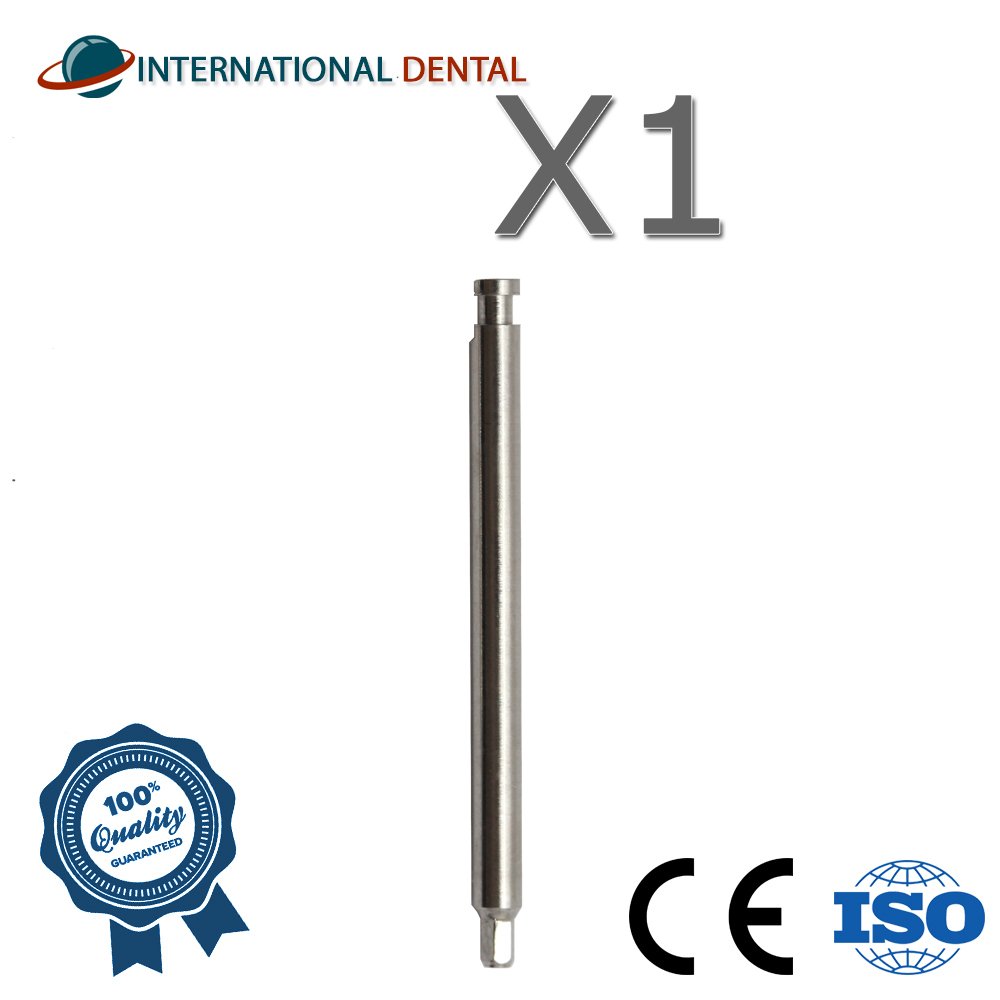 Long Motor Mount Low Speed Hex Driver 1.25mm, Dental Im plant Abut ment