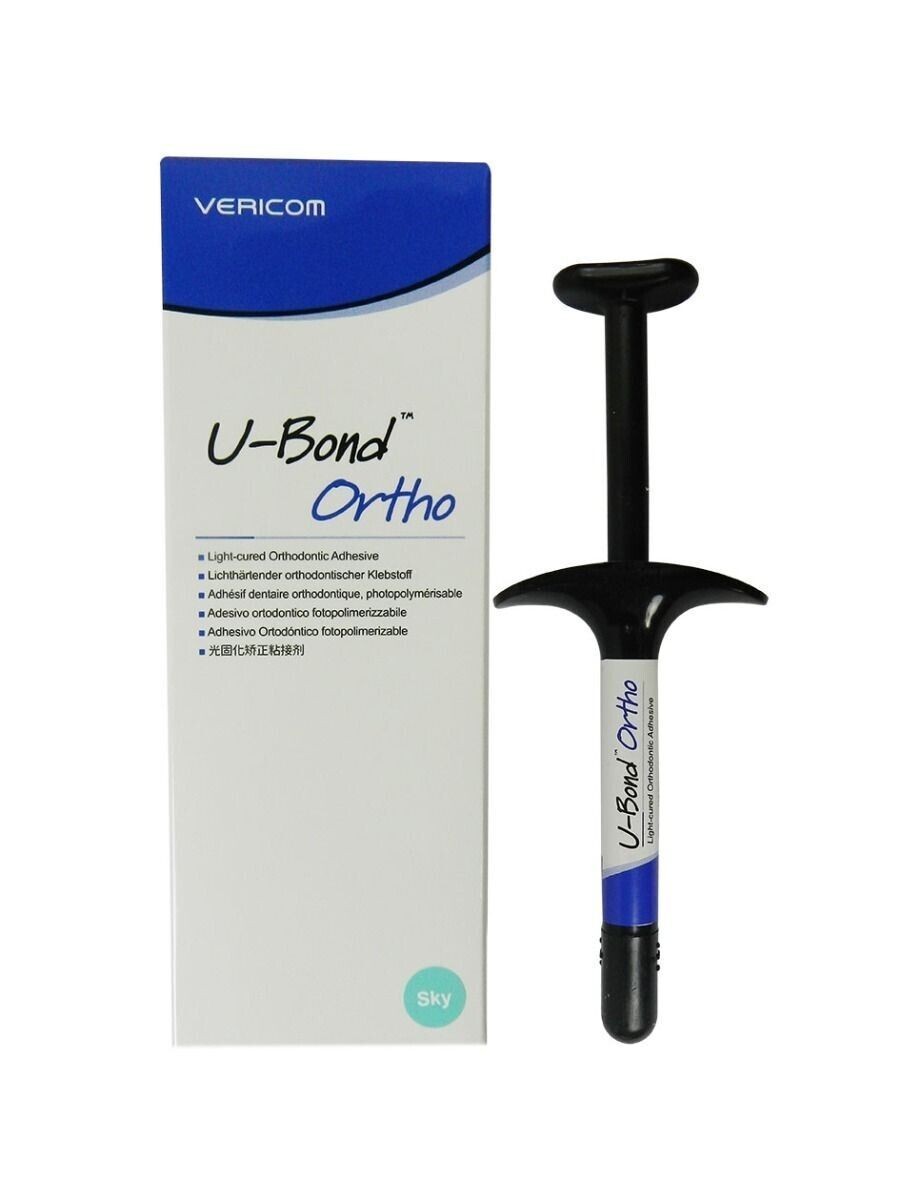 Vericom U-Bond Ortho Light – Cure Orthodontic Adhesive Kit 4gm (Free Ship)