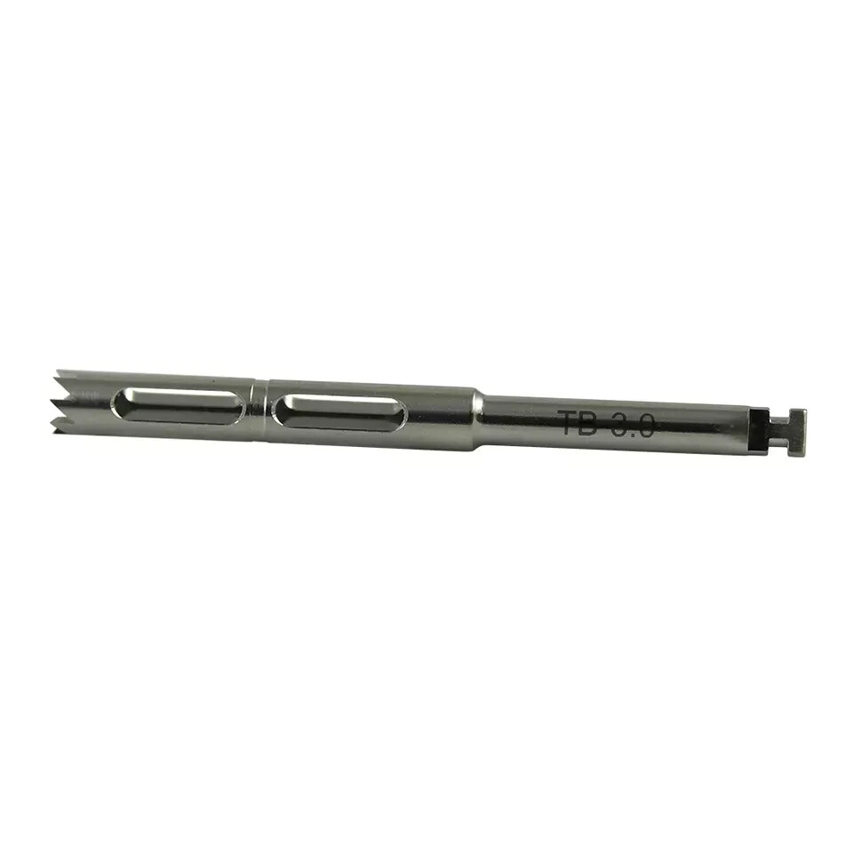 1x Dental Surg Trephine Bur Ø3.0 Fixture Stainless Steel Precise B0ne Cutting
