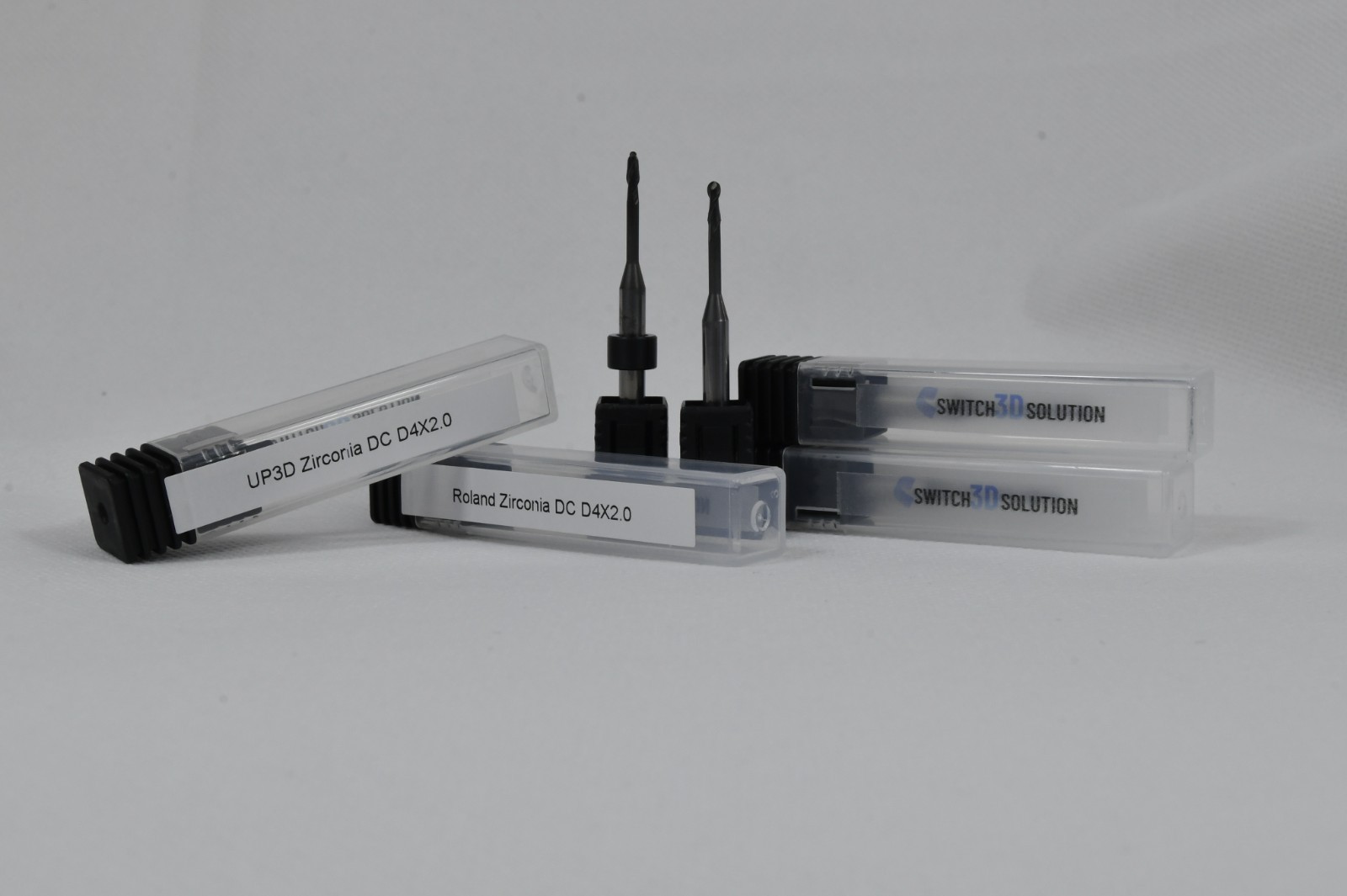 Dental CADCAM Diamond coated Milling bur UP3d P52, P53/Jiny JDM5Z/Camdent CDM5Z