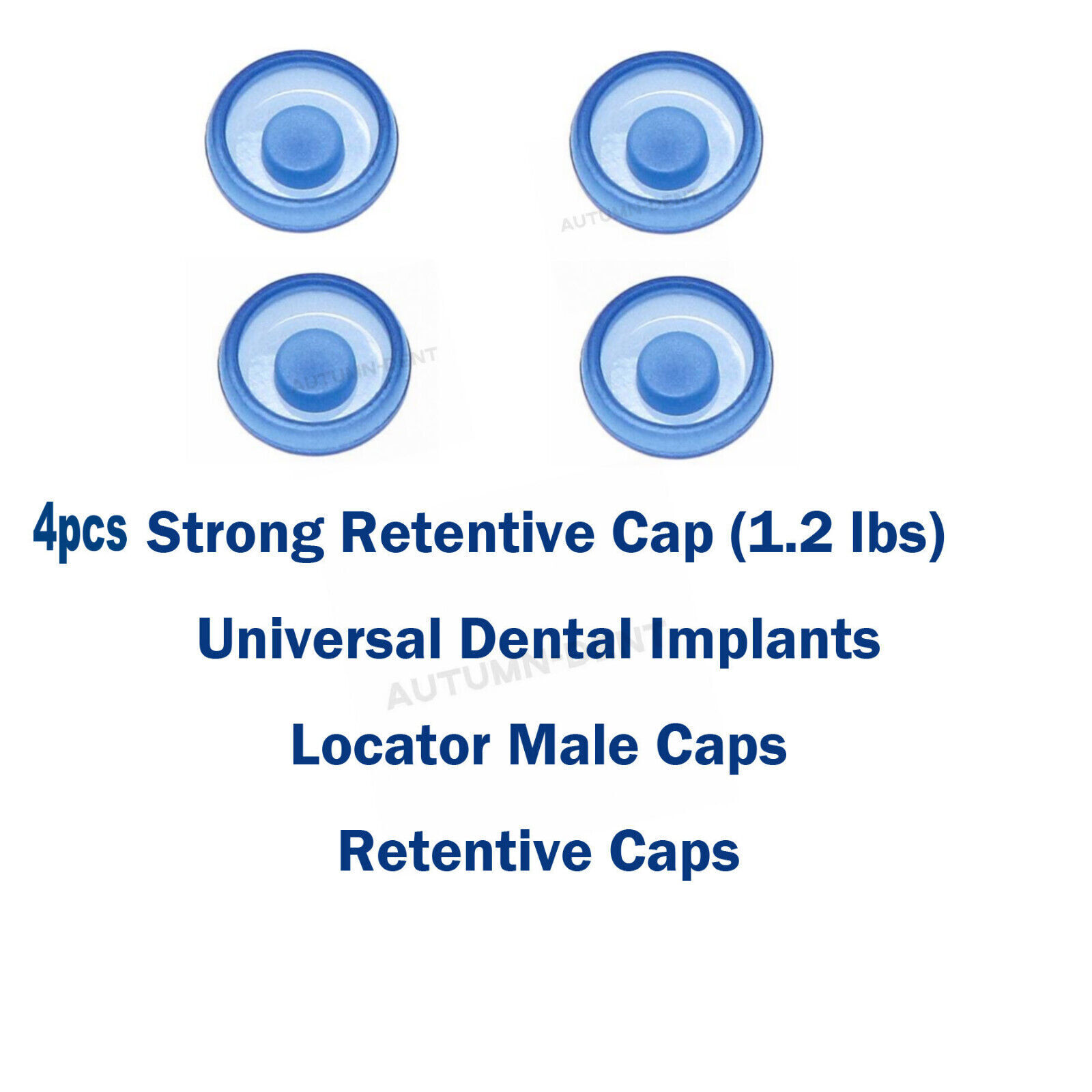 US Universal Dental Overdenture Implant Retention Caps 1.2 lbs Locator Core Tool