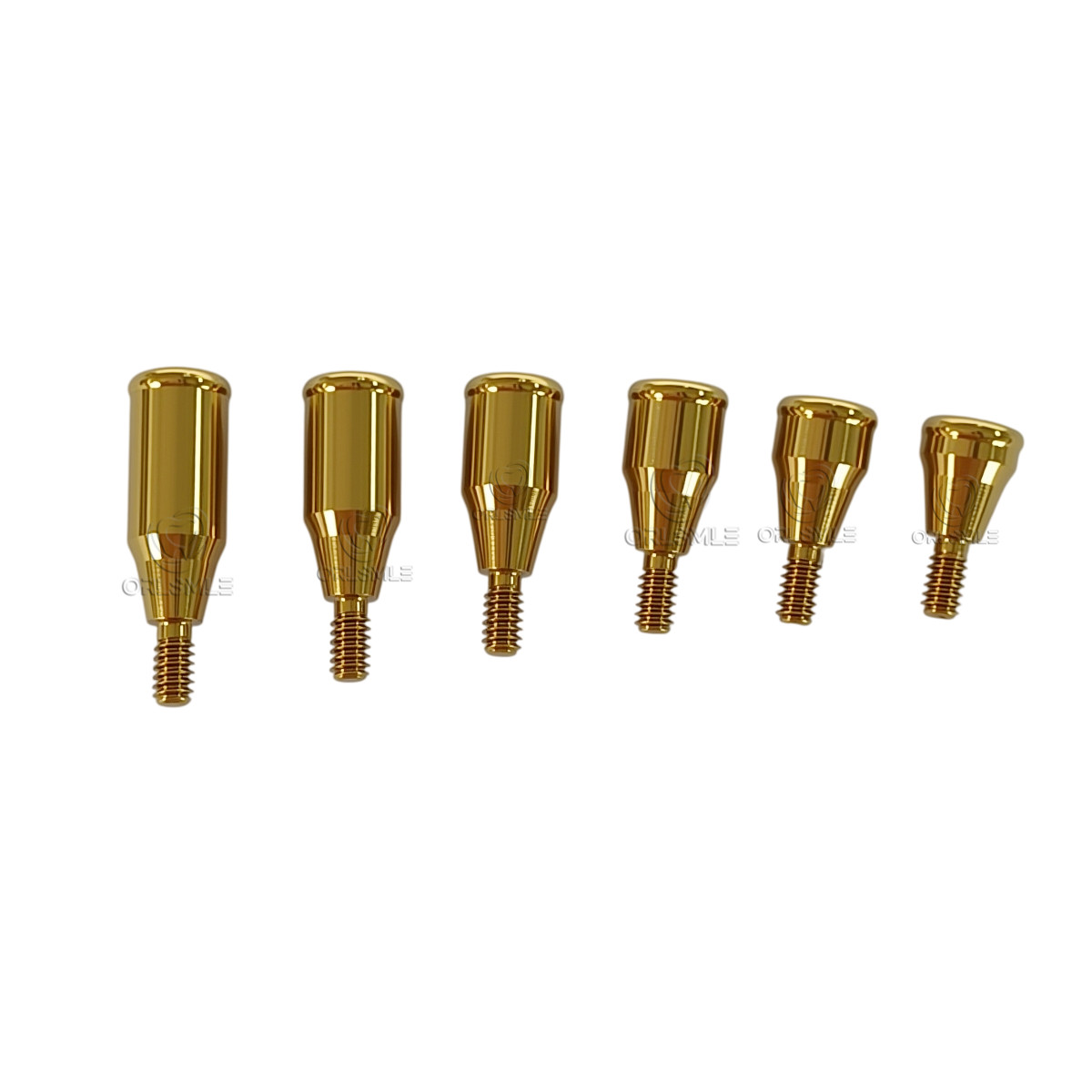Locator abutment Male caps kit fit to Nobel Active NP platform GH1-6